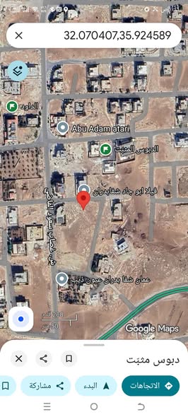 أرض سكنية للبيع في شفا بدران - عيون الذيب
