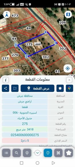 فرصة استثمارية: أرض مميزة للبيع في جرش - 4
