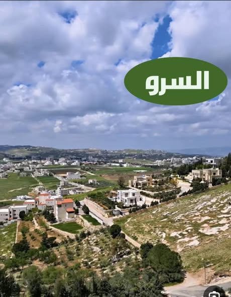 فرصة استثمارية: أرض مميزة في السلط - السرو قرب جامعة عمان الأهلية