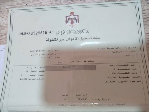 أرض سكنية استثنائية للبيع في الزرقاء - 2