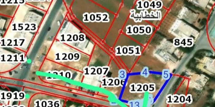 قطعة أرض استثنائية على شارعين في أفضل مناطق مادبا
