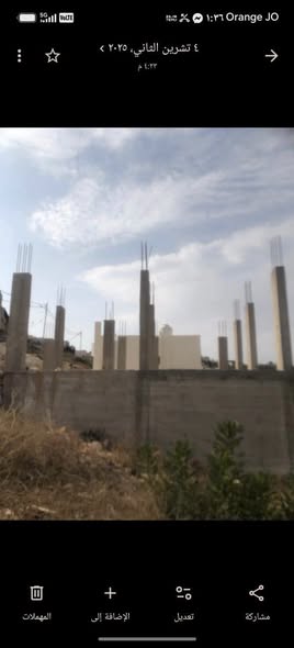 بيت قيد الإنشاء للبيع في إربد - المزار الشمالي - 5