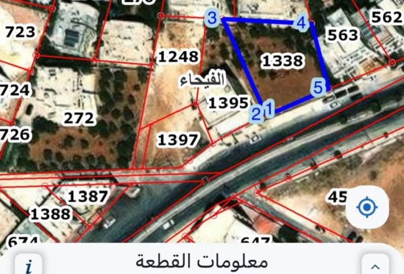 قطعة أرض تجارية للبيع في موقع حيوي - مادبا