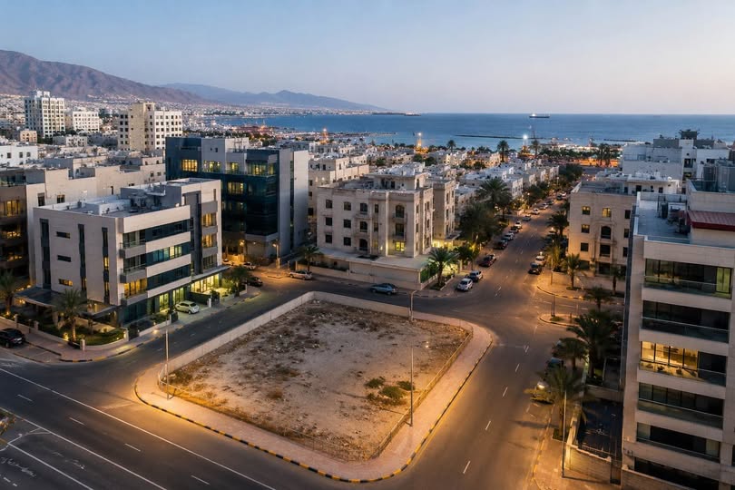 فرصة استثمارية ذهبية: أرض تجاري في العقبة