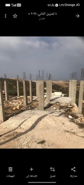 بيت قيد الإنشاء للبيع في إربد - المزار الشمالي
