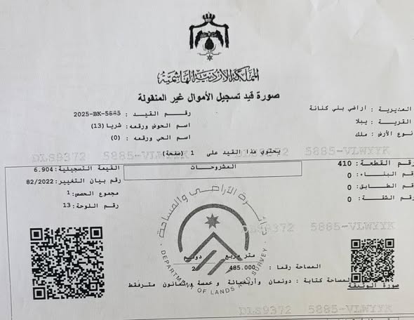 أرض زراعية للبيع في بني كنانة - فرصة استثمارية نادرة - 3