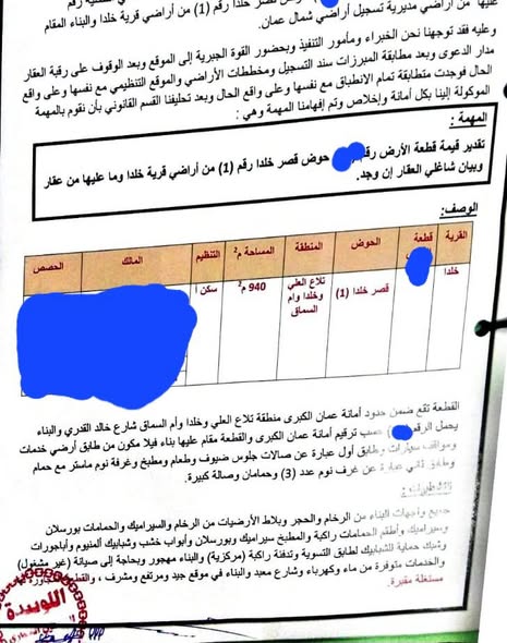 فرصة استثمارية نادرة بقلب عمان