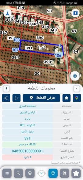 أرض سكنية نخبوية مع بيت زيتون