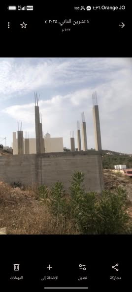 بيت قيد الإنشاء للبيع في إربد - المزار الشمالي - 3
