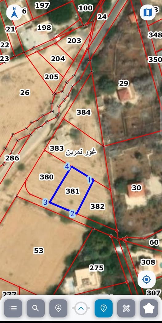 أرضين للبيع في الشونة الجنوبية – استثمار واعد