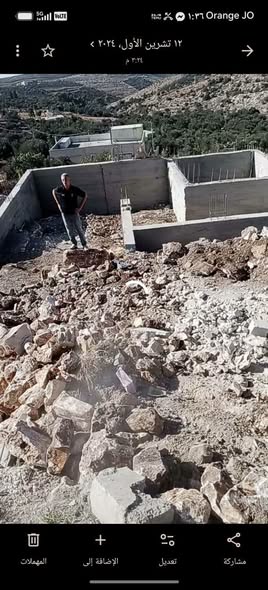 بيت قيد الإنشاء للبيع في إربد - المزار الشمالي - 4