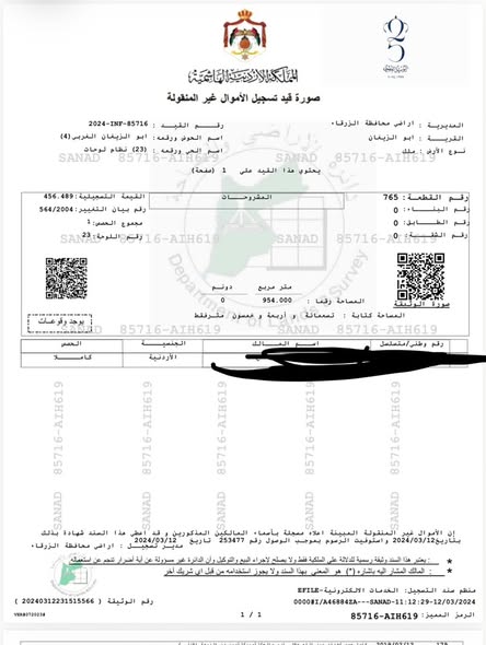 أرض للبيع بالتقسيط في الزرقاء - أبو الزيغان