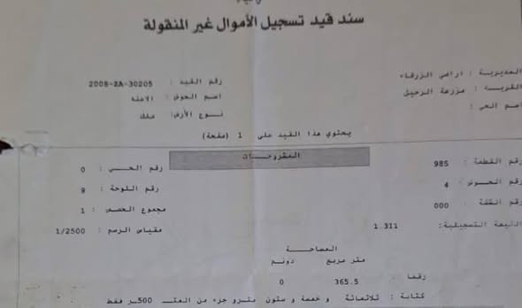 أرض للبيع في الزرقاء - بسعر مغري - 2
