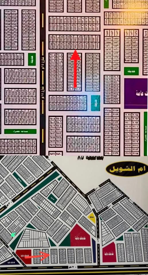 أرض استثنائية في توزيع الكسبة بموقع مميز