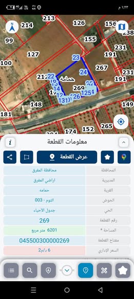أرض استثمارية على الشارع الرئيسي بين المفرق وجرش - 3