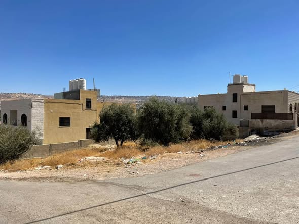 أرض للبيع في عين الباشا على شارعين - فرصة مميزة