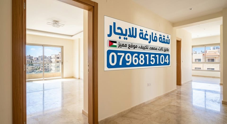 شقة فاخرة للإيجار في عمان، السابع بحي الروابي
