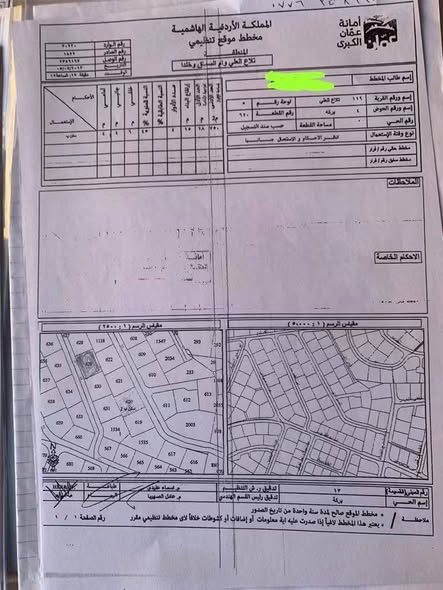 أرض استثمارية فاخرة في تلاع العلي