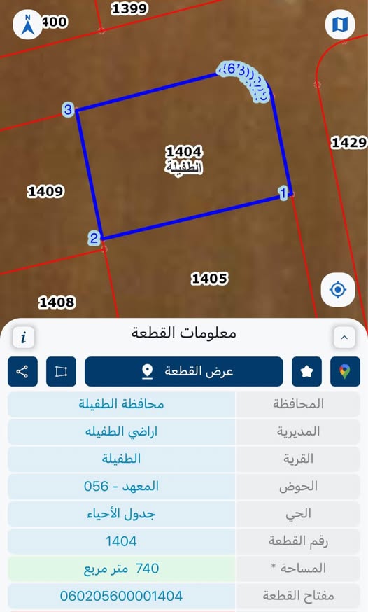 فرصة استثمارية: أرض مميزة للبيع في الطفيلة – العيص