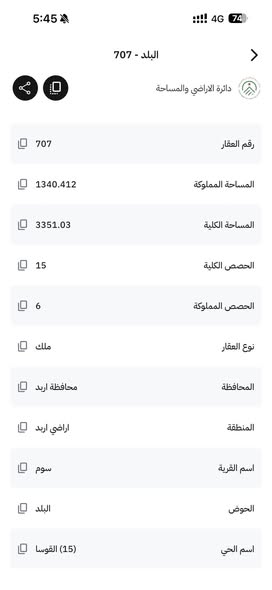 أرض سكنية فاخرة للبيع في إربد