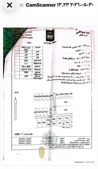 قطعة أرض سكنية فاخرة للبيع في مادبا