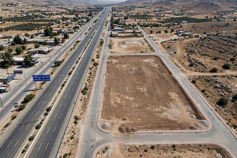 أرض 5 دونمات على طريق إربد عمان - فرصة استثمارية