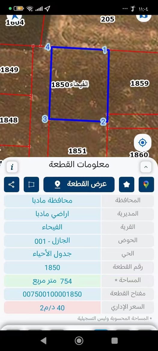 فرصة استثمارية: أرض مميزة في مادبا