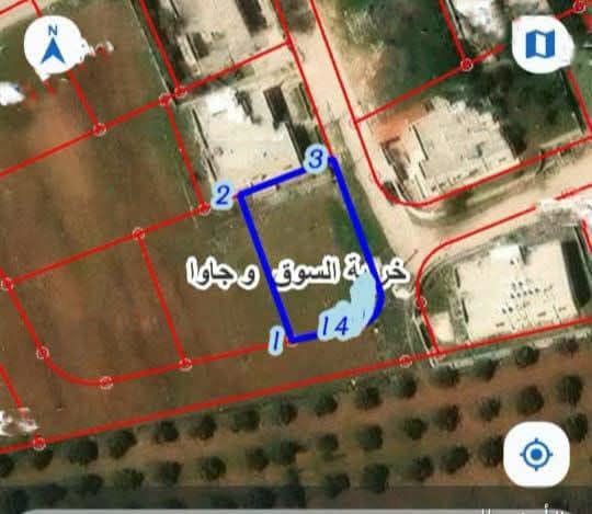 أرض سكنية فاخرة للبيع في خريبة السوق وجاوا
